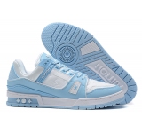 L&V Trainer Sneaker Blue\White